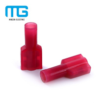 Desconector hembra y macho con aislamiento de nylon